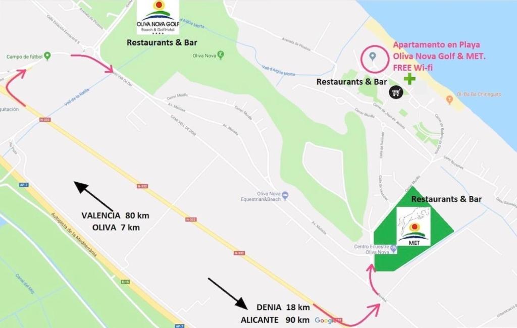Casa en playa Oliva y MET, Oliva – Bijgewerkte prijzen 2023