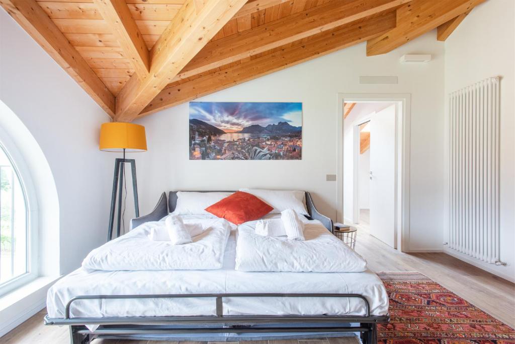 A bed or beds in a room at Casa Joanna