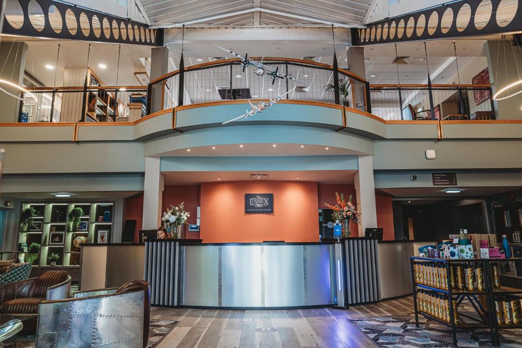 a view of the lobby of a store at The Essex Golf & Country Club Hotel in Coggeshall