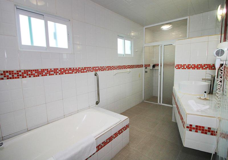 Koupelna v ubytování Bon Jesus Hotel