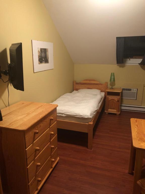 TV a/nebo společenská místnost v ubytování Crowsnest Vineyards Guesthouse