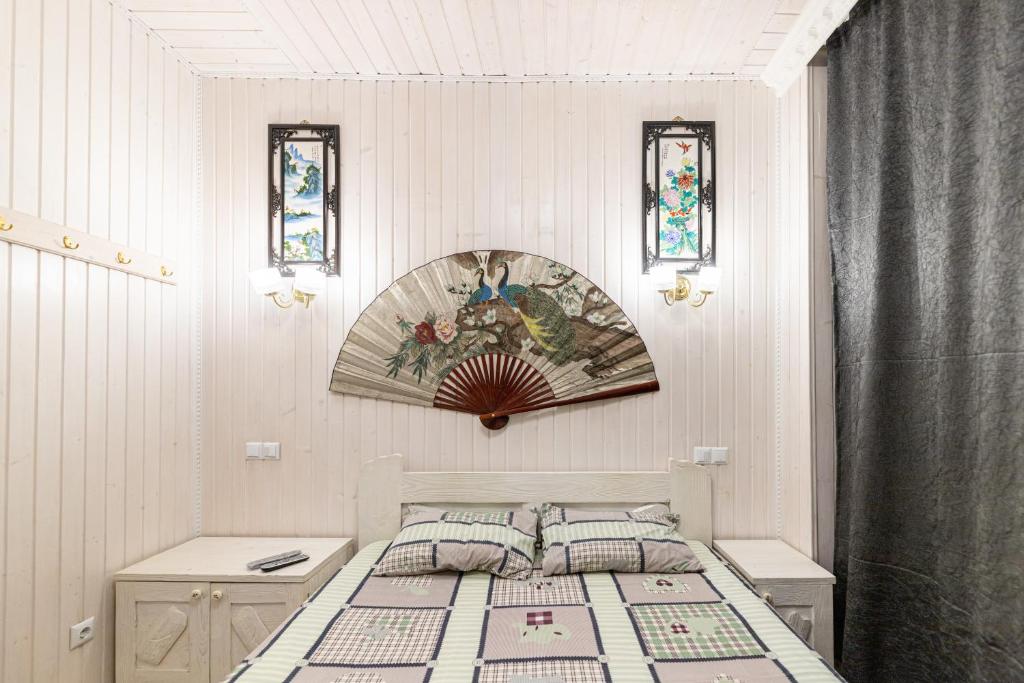 Postel nebo postele na pokoji v ubytování Hotel Chateau