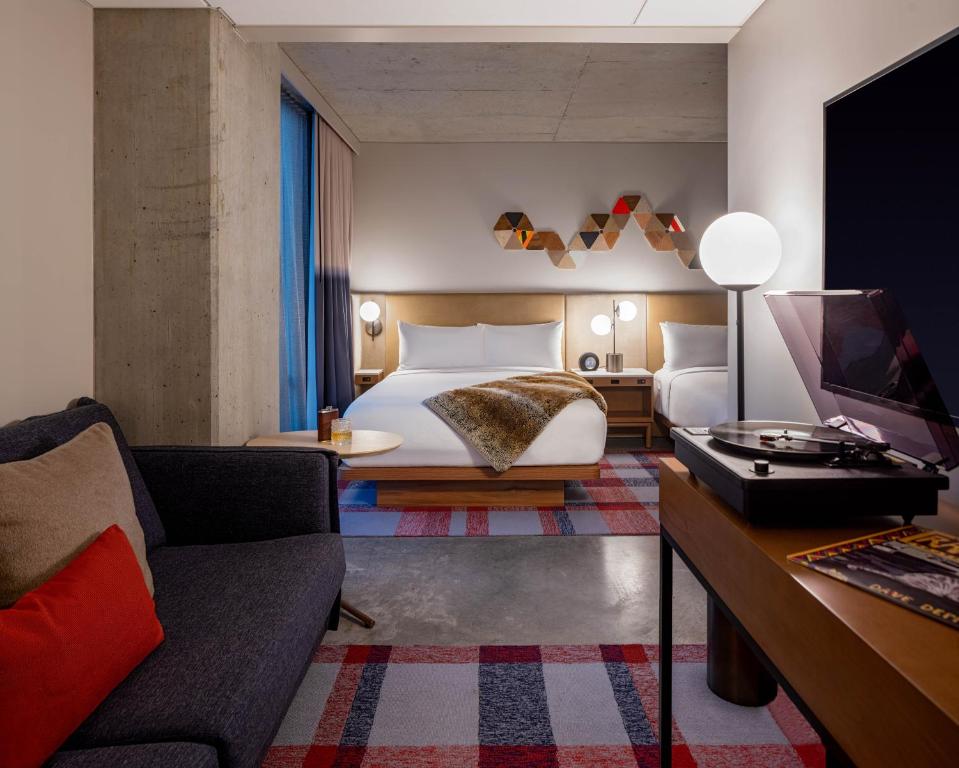 Hyatt Centric Downtown Portland - Studio Mit Zwei Queensize-Betten