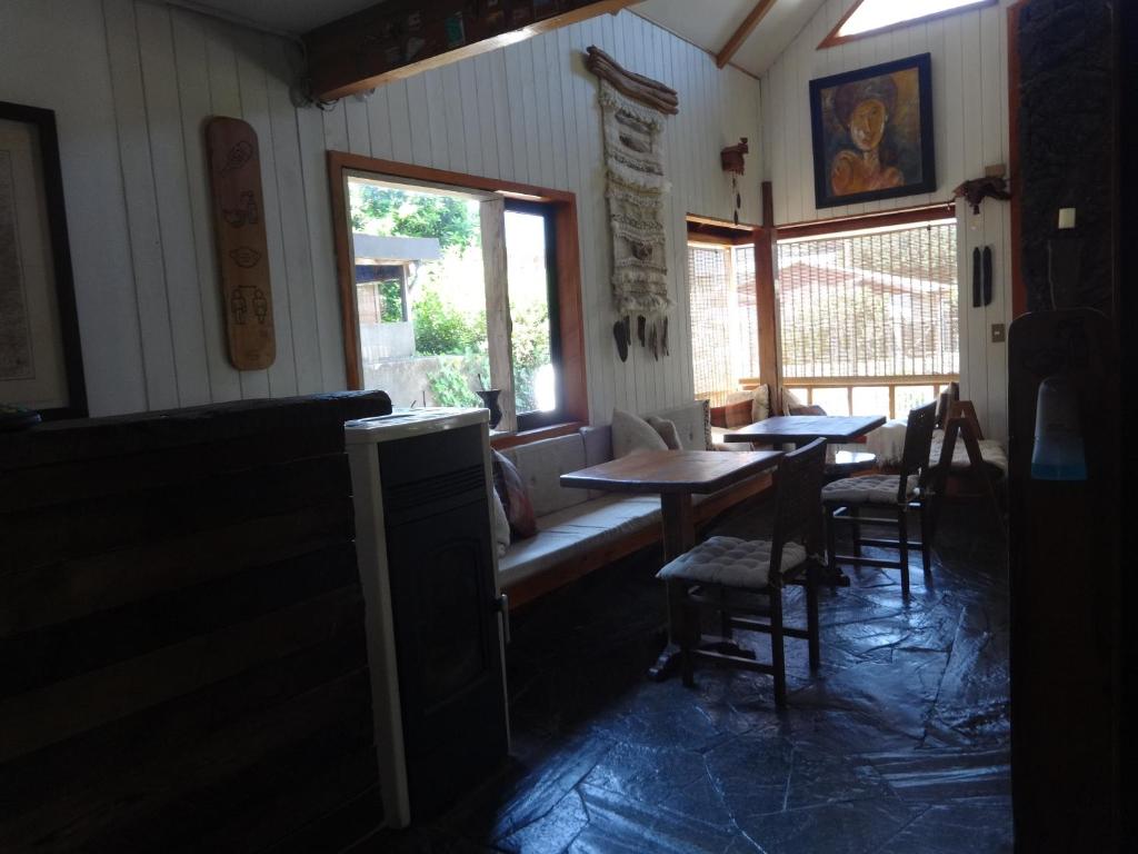 Posezení v ubytování B&B HMüller