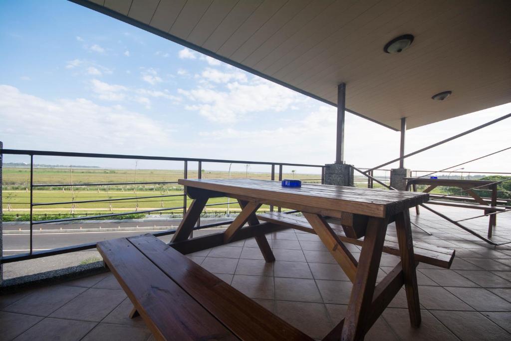 Balkón nebo terasa v ubytování Lanyang Beach Villa