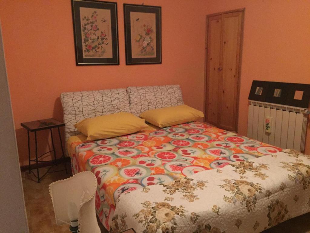 Postel nebo postele na pokoji v ubytování Agriturismo Cailuca