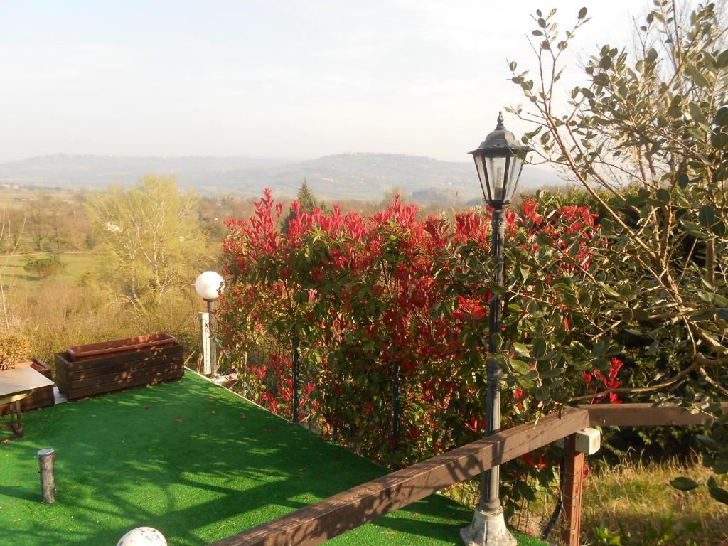 Zahrada ubytování B&B La Quercia