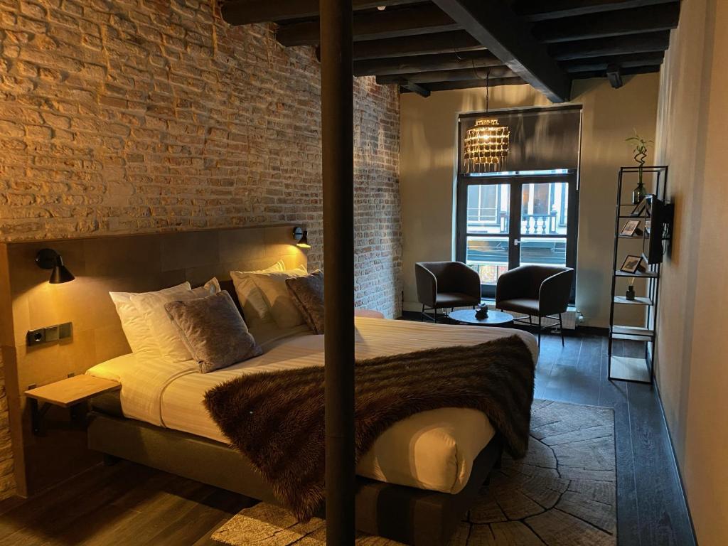 Posezení v ubytování Hotel de Prince
