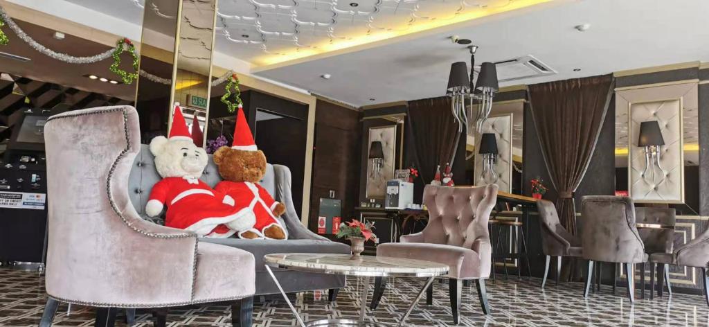 Posezení v ubytování Hermess Hotel Johor