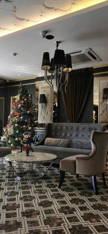 Posezení v ubytování Hermess Hotel Johor