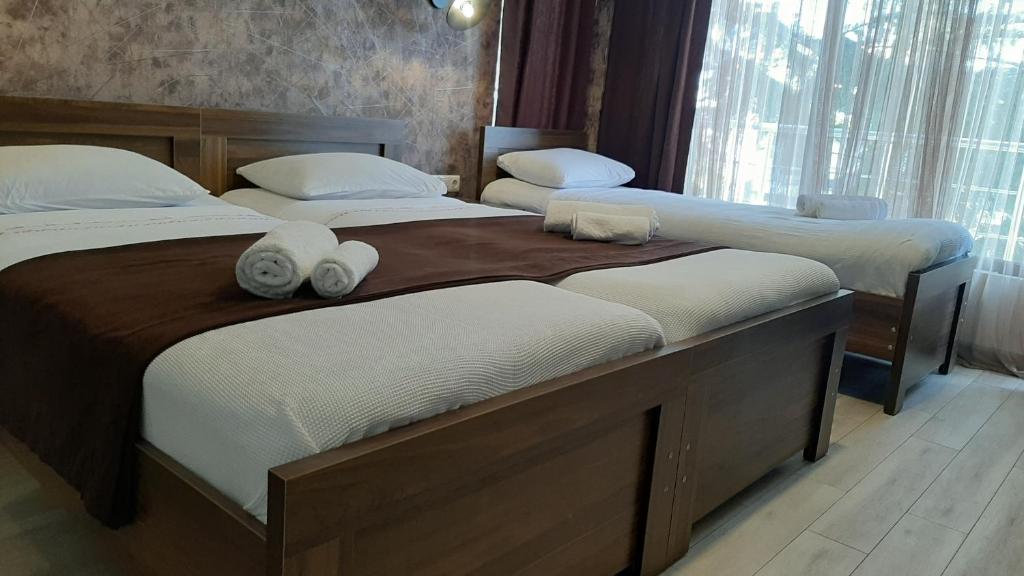 Postel nebo postele na pokoji v ubytování Balu