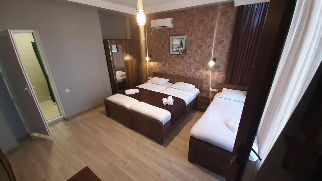 Postel nebo postele na pokoji v ubytování Balu