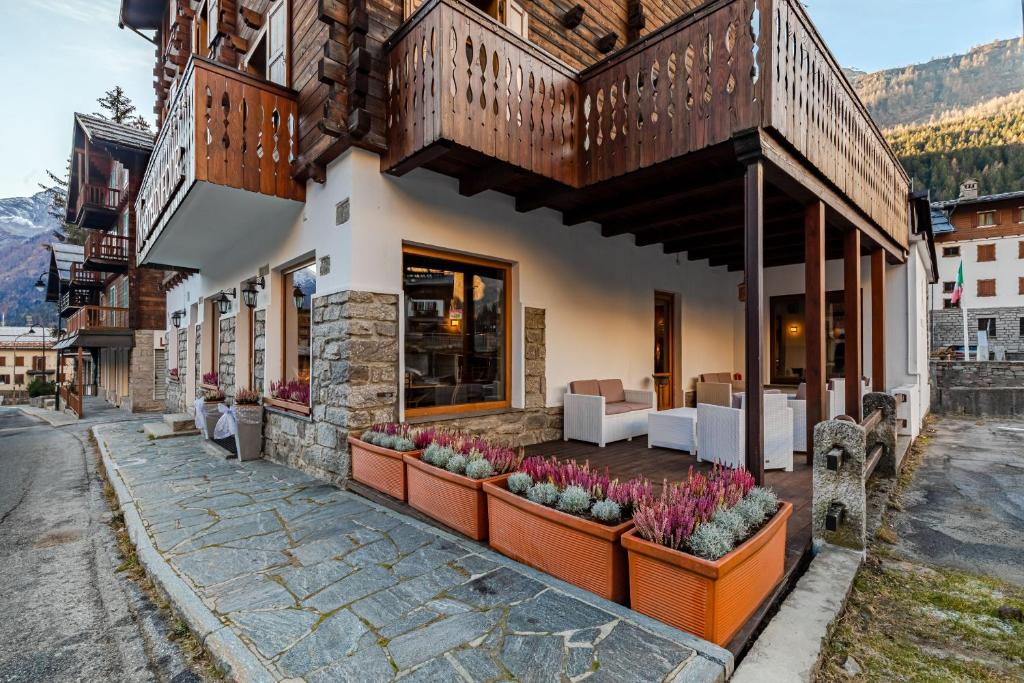 Budova, kde se hotel nachází