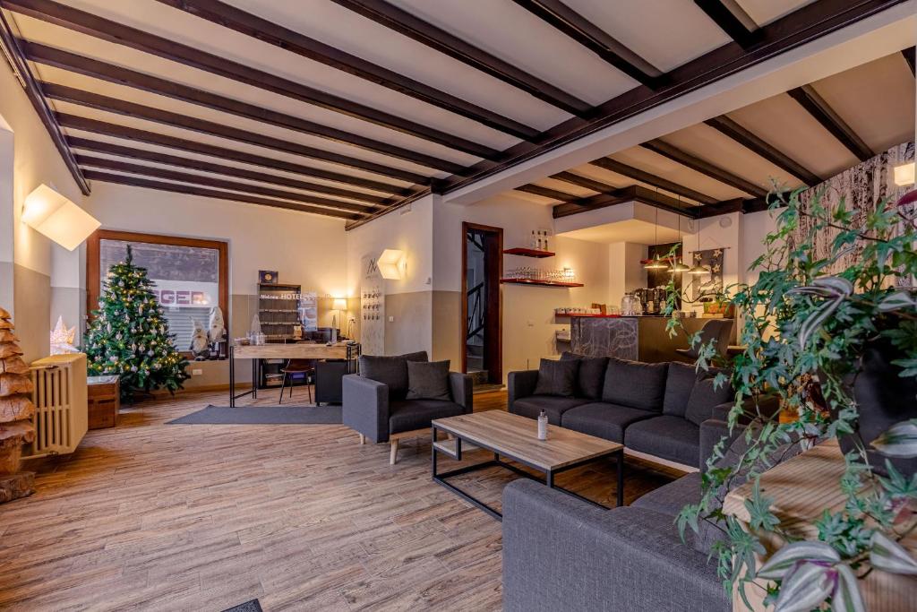 Posezení v ubytování Hotel Dufour