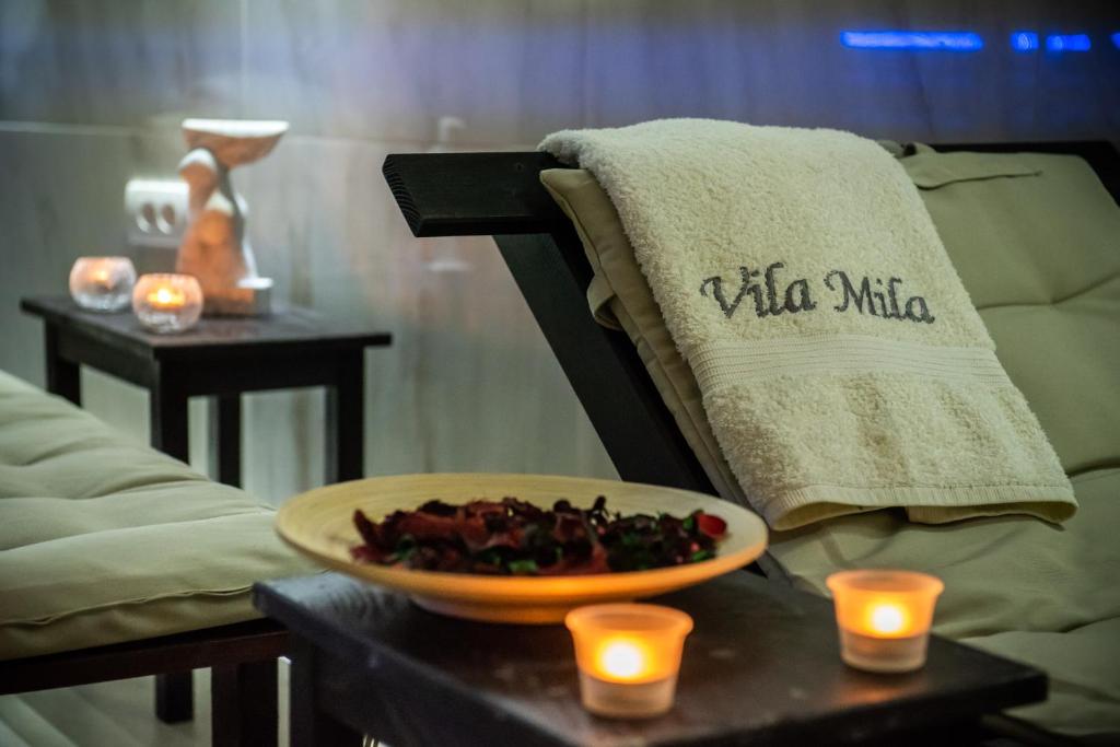 Posezení v ubytování Vila Mila