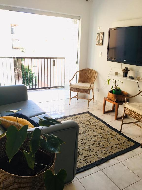  Ótimo apartamento uma quadra da praia da enseada