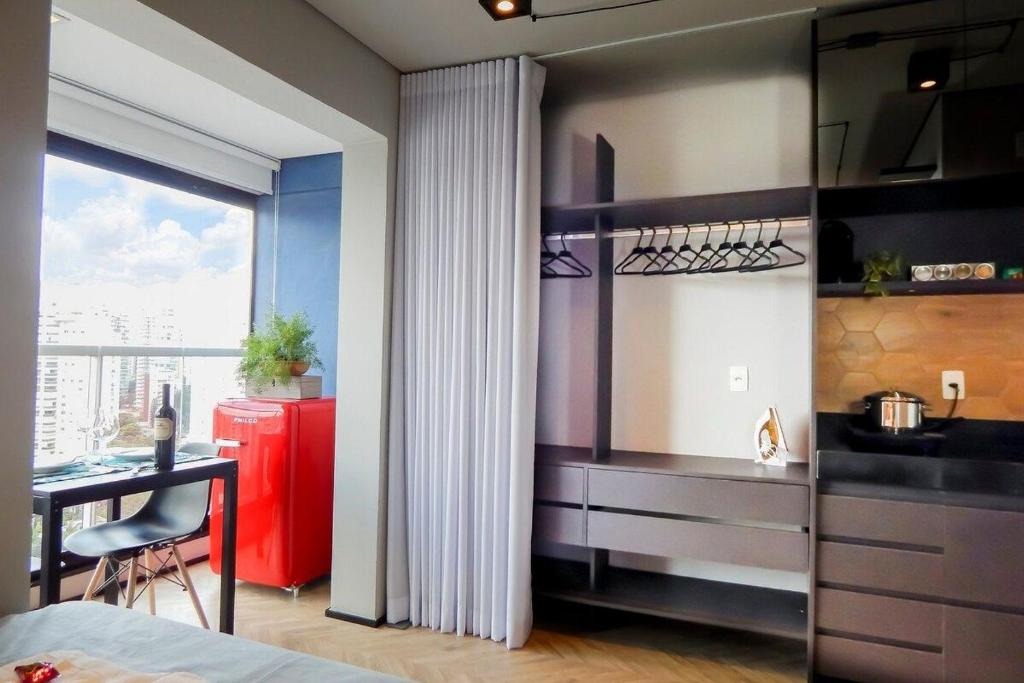  Studio Vila Olímpia com vista incrível!