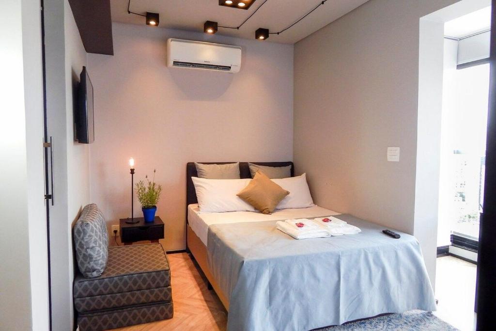  Studio Vila Olímpia com vista incrível!