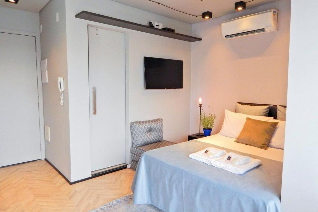  Studio Vila Olímpia com vista incrível!