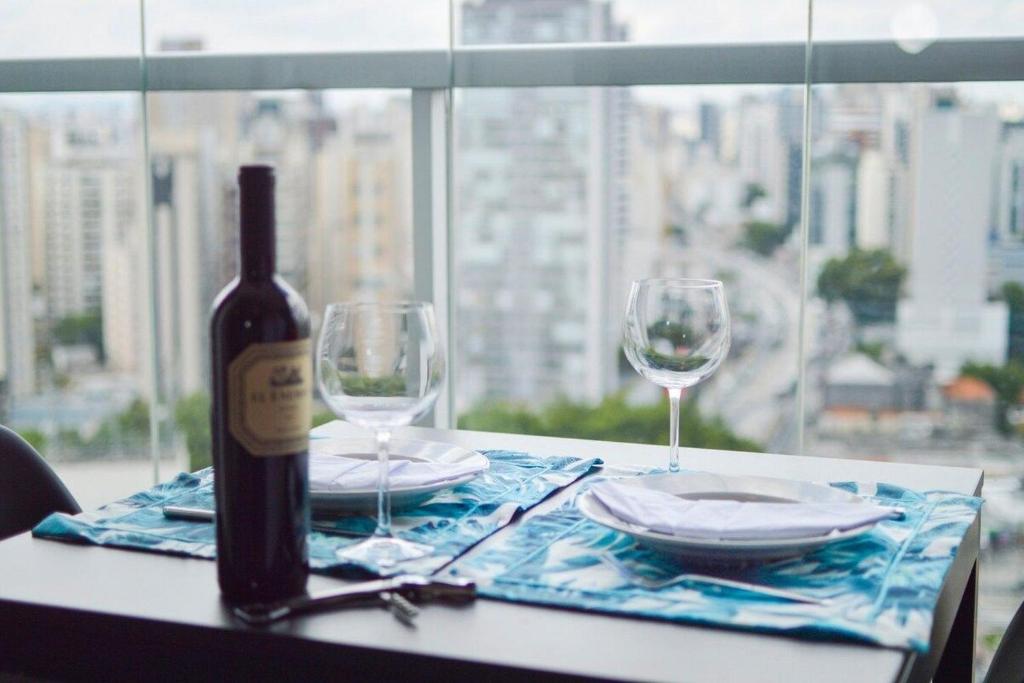  Studio Vila Olímpia com vista incrível!