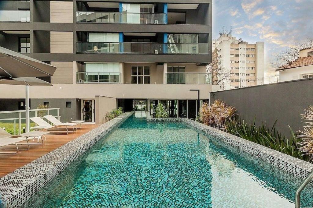  Studio Vila Olímpia com vista incrível!