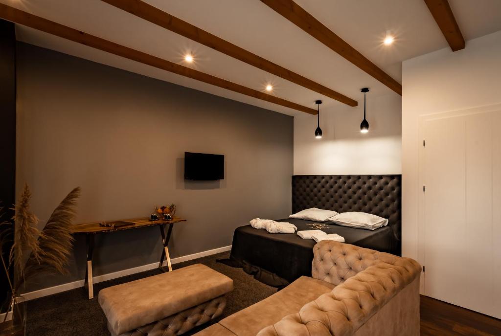 Boski Zakątek - Habitación Doble De Lujo Con Cama Extra