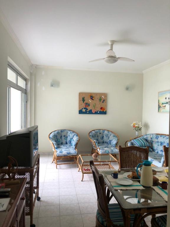  Apartamento pé na areia