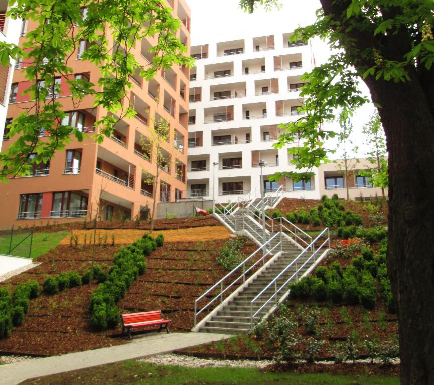 Zahrada ubytování Leongargt Apartments