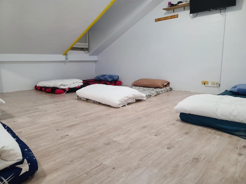 Postel nebo postele na pokoji v ubytování Fire B&B