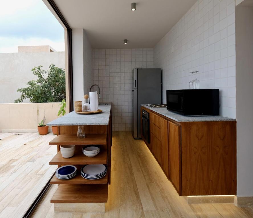 408 Incredible Penthouse Studio with huge terrace private terrace with plunge pool