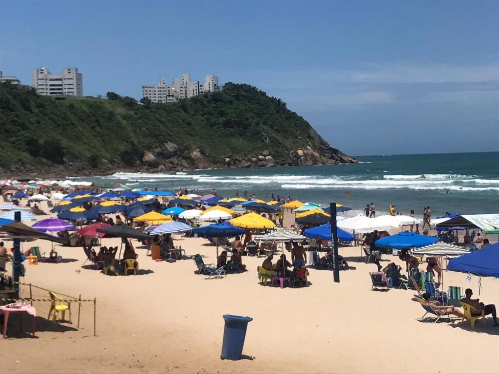  Apartamento a beira mar - Tombo - Guarujá