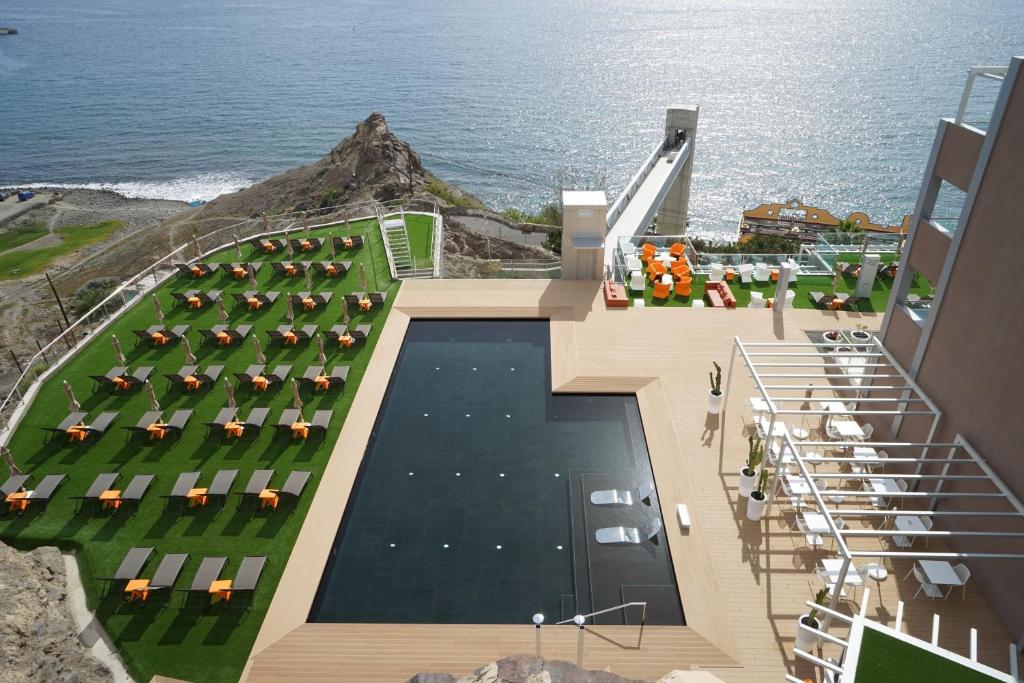 an aerial view of the pool on a cruise ship at Riviera Vista in Playa del Cura