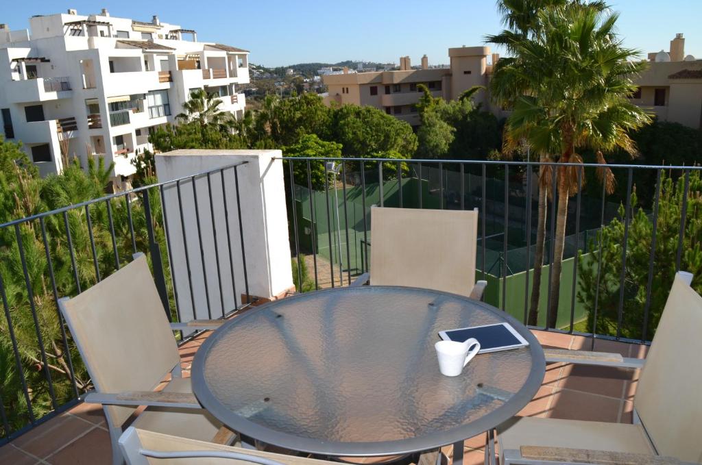 Balkón alebo terasa v ubytovaní 3hab Alamar La Cala de Mijas WIFI AC PISCINA