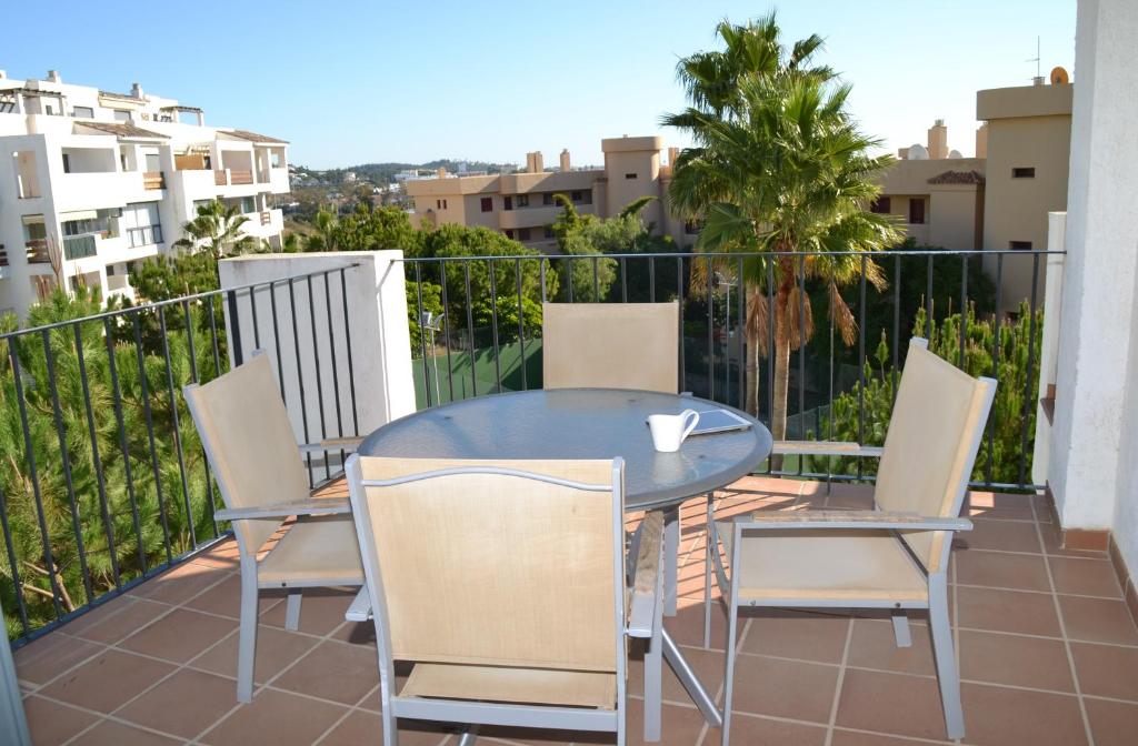 Balkón alebo terasa v ubytovaní 3hab Alamar La Cala de Mijas WIFI AC PISCINA