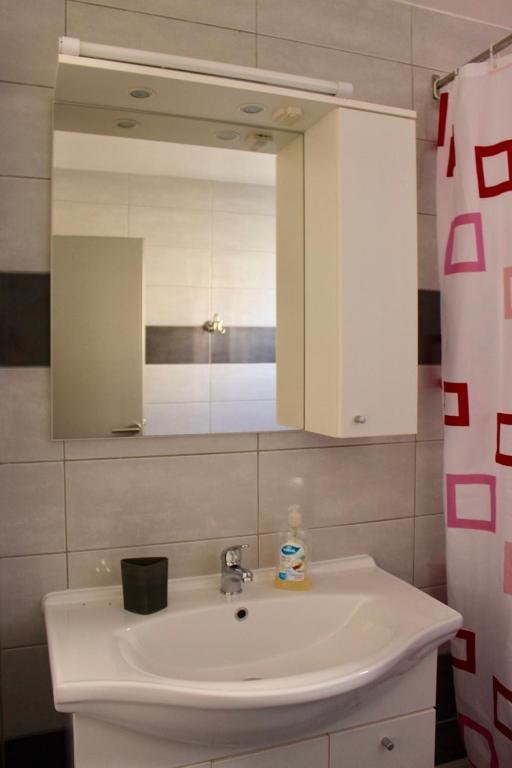 Koupelna v ubytování Filipovic Apartmani