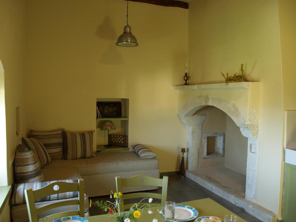 Posezení v ubytování Agapi Holiday House
