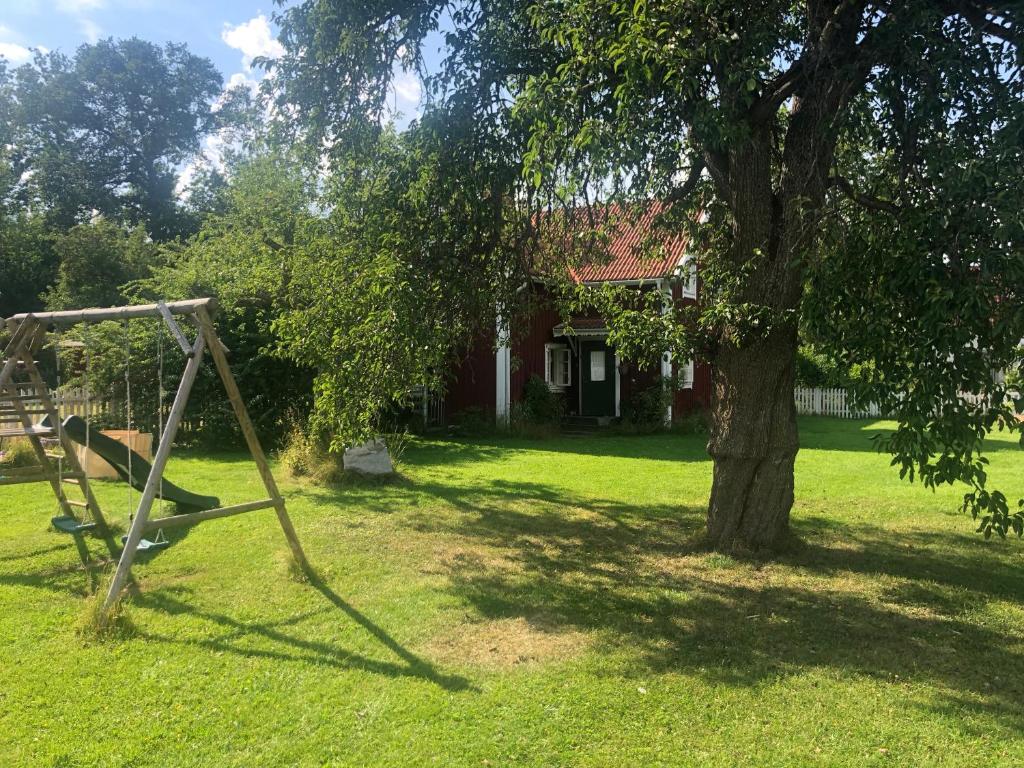 Zahrada ubytování Musteriet i Djursdala