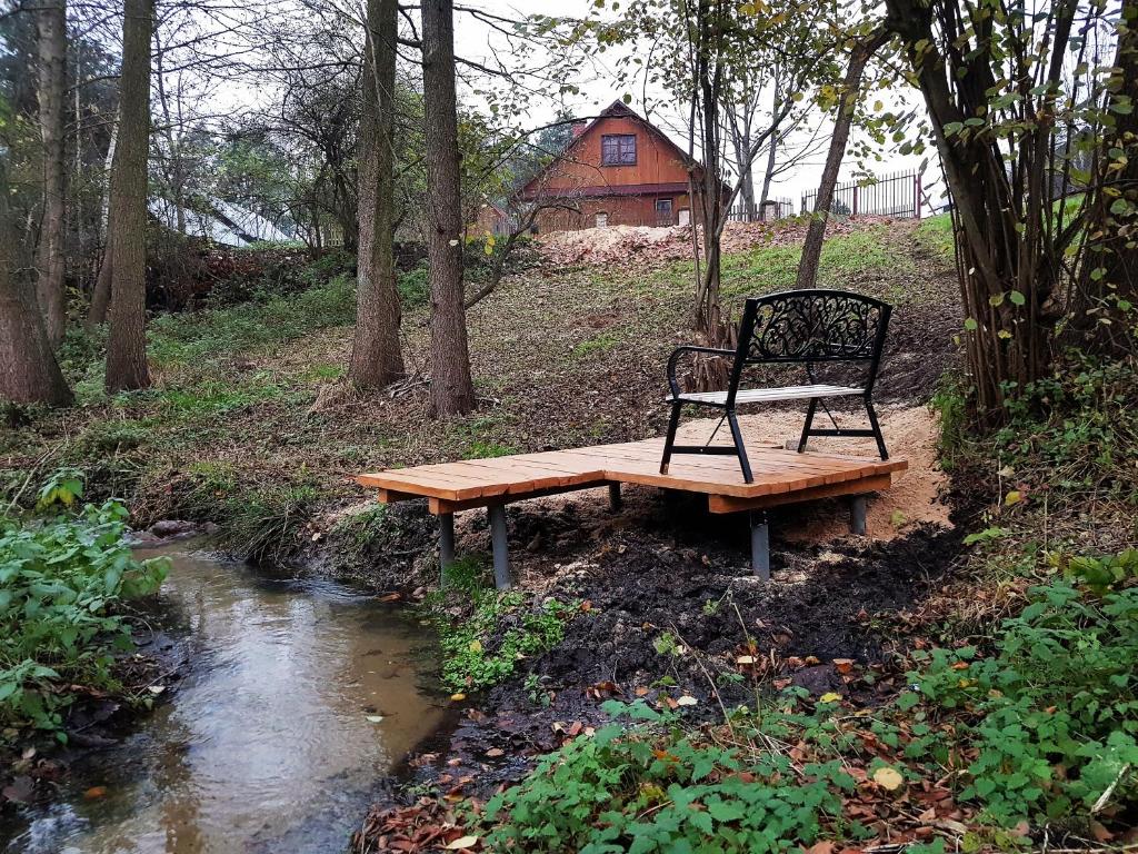 Příroda nedaleko prázdninového domu