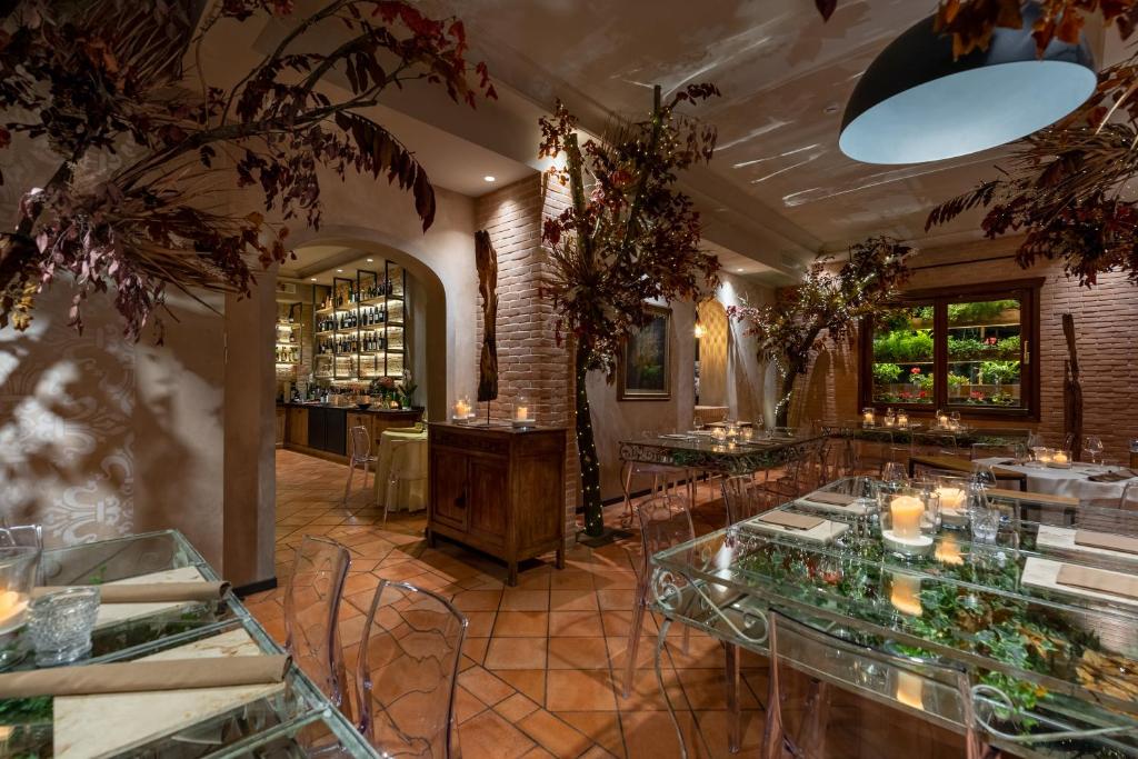 Restaurace v ubytování Hotel Locanda Al Piave ***S