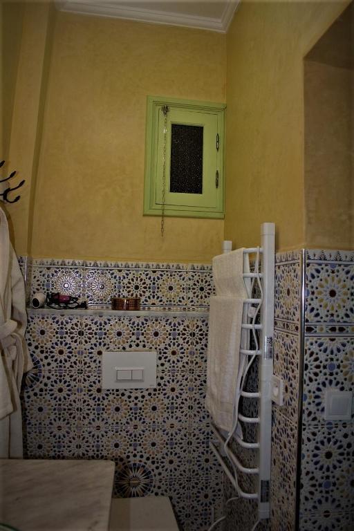 Koupelna v ubytování Riad la medersa