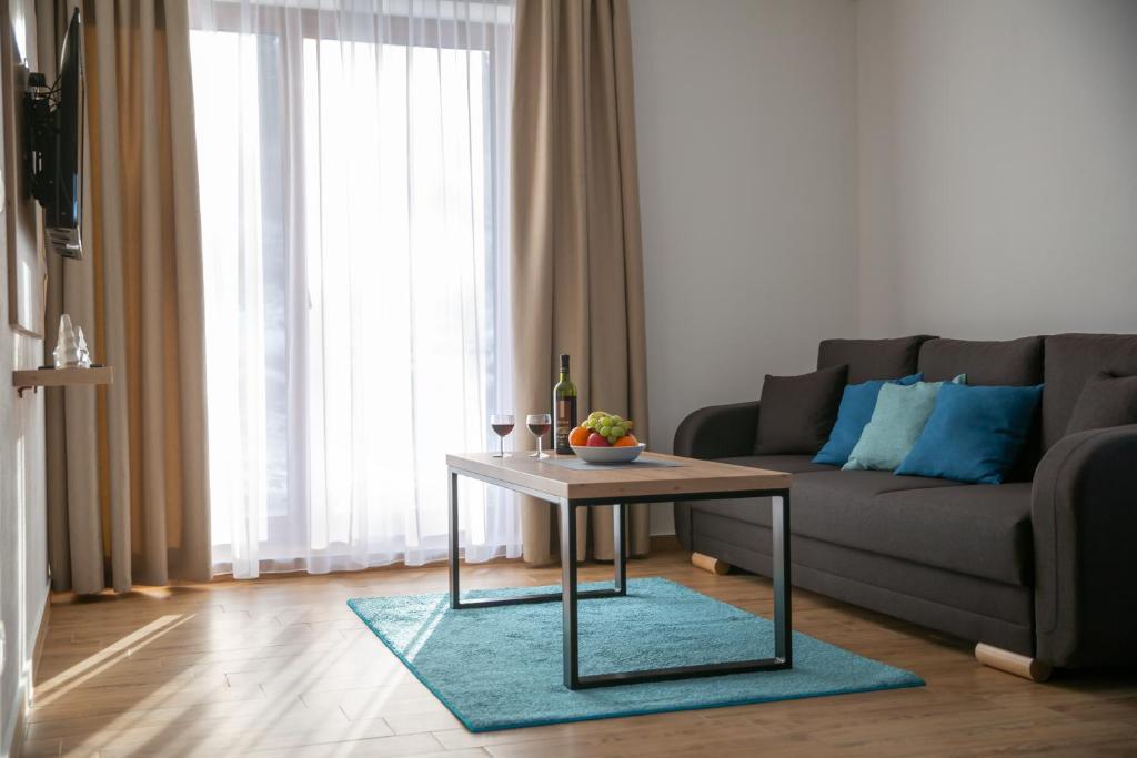 Posezení v ubytování Darmilus apartmány