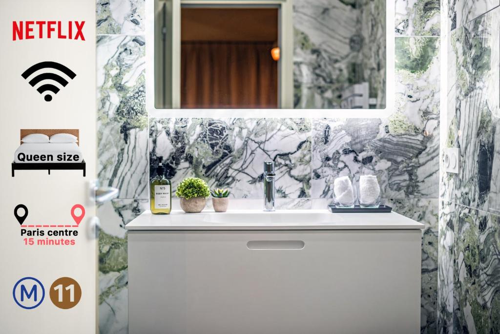 Citihome Paris - One-Bedroom Apartment