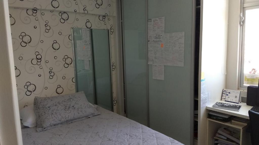  Apartamento dois quartos no centro com garag top!