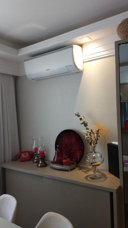  Apartamento dois quartos no centro com garag top!