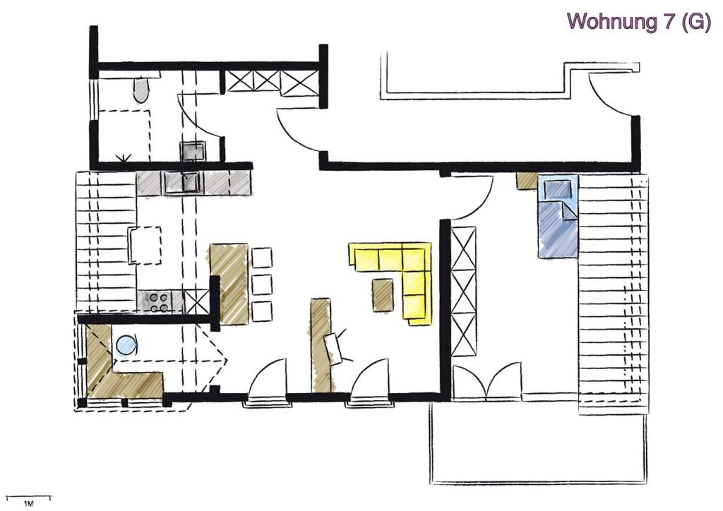 Wohnwerk41 - One-Bedroom Apartment