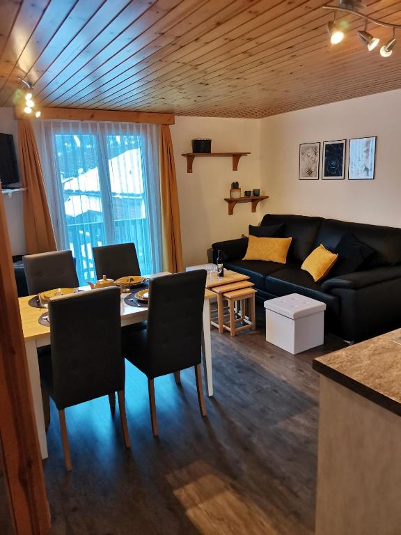 Posezení v ubytování Ferienwohnung Delphin