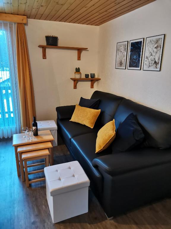 Posezení v ubytování Ferienwohnung Delphin