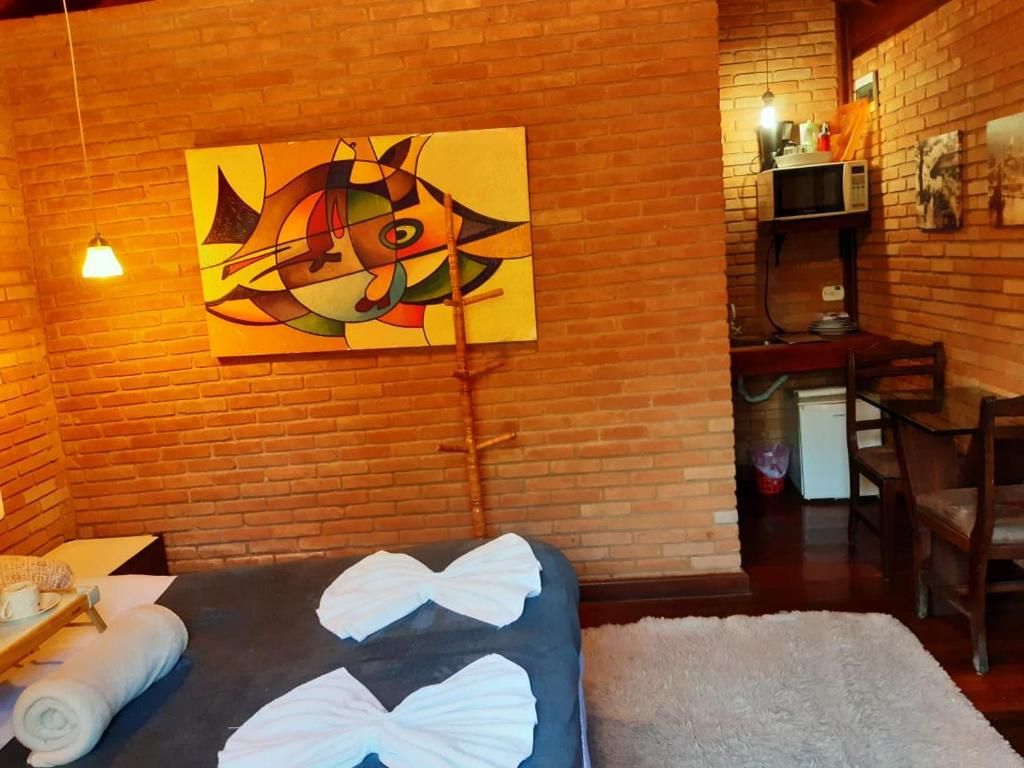  Villa Valentina Chalés com lareira e churrasqueira
