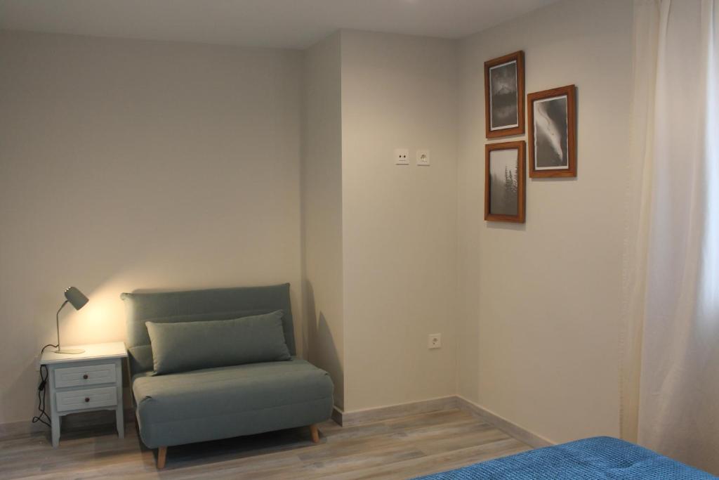 Posezení v ubytování Hostal Casa Rosita