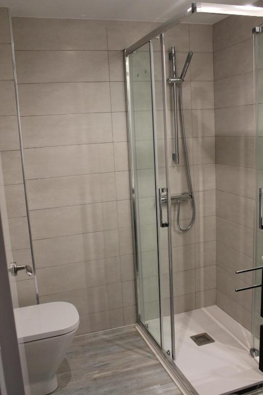 Koupelna v ubytování Hostal Casa Rosita